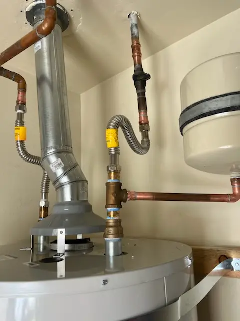 Water heater installation and plumbing repair in Hazel Dell